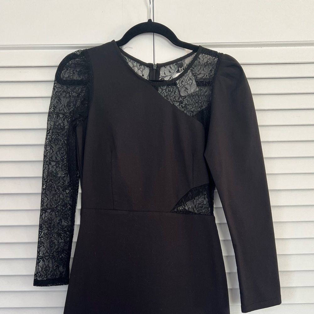 Black Mini Sheath Dress
